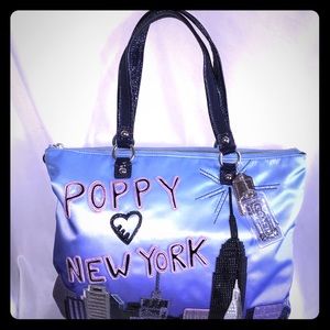 Coach Poppy NYC Destination Glam Tote